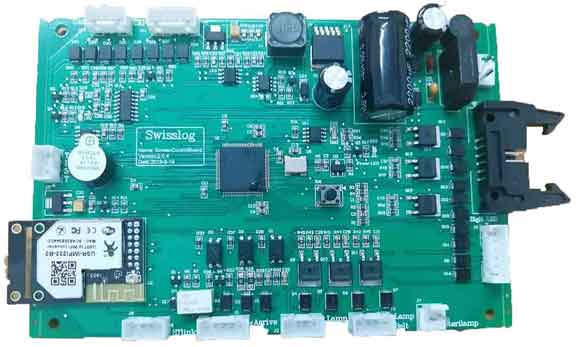 軌道物流小車電路板實(shí)物圖